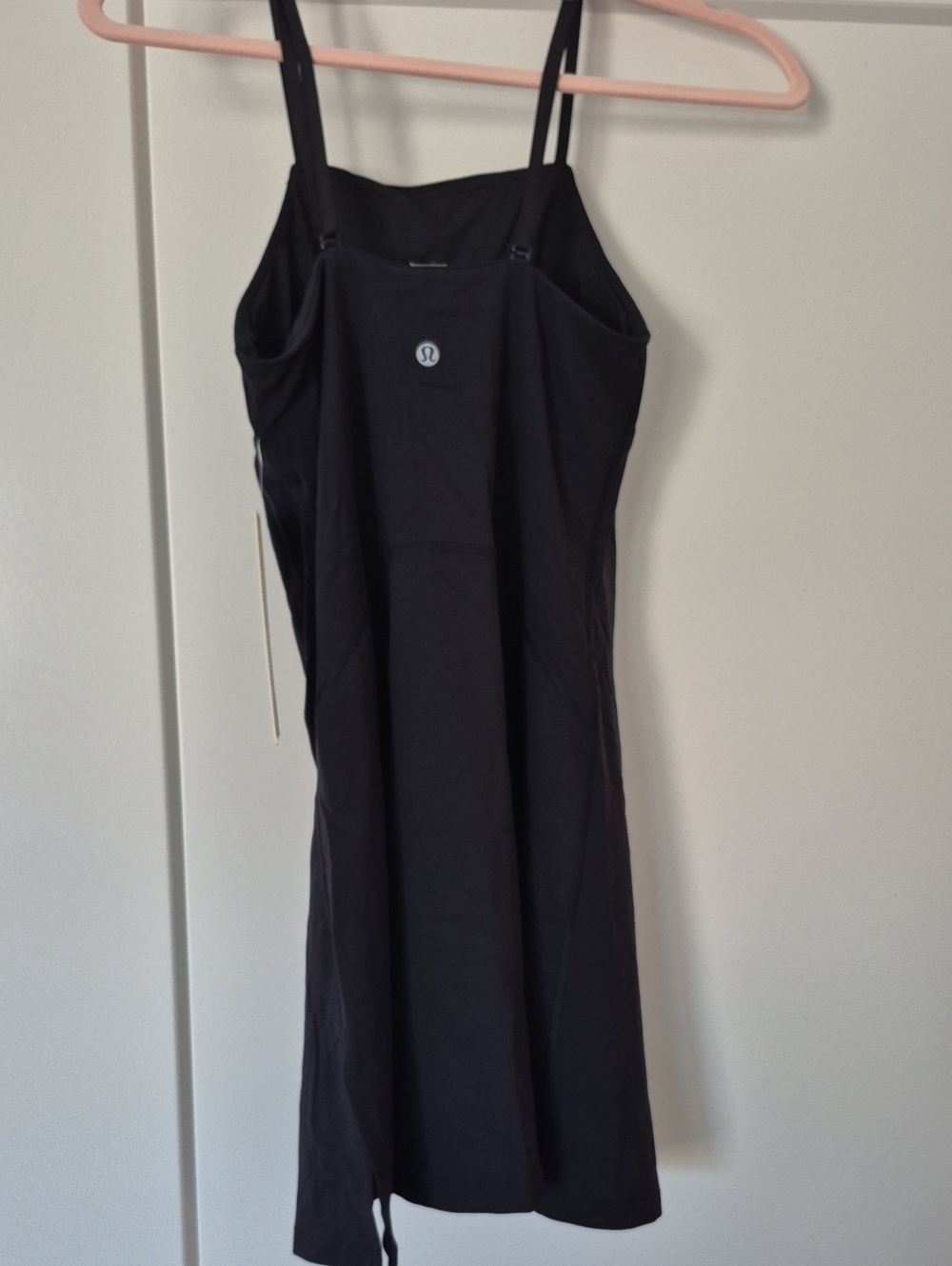 lululemon athletica Black Side-Slit Cami Dress